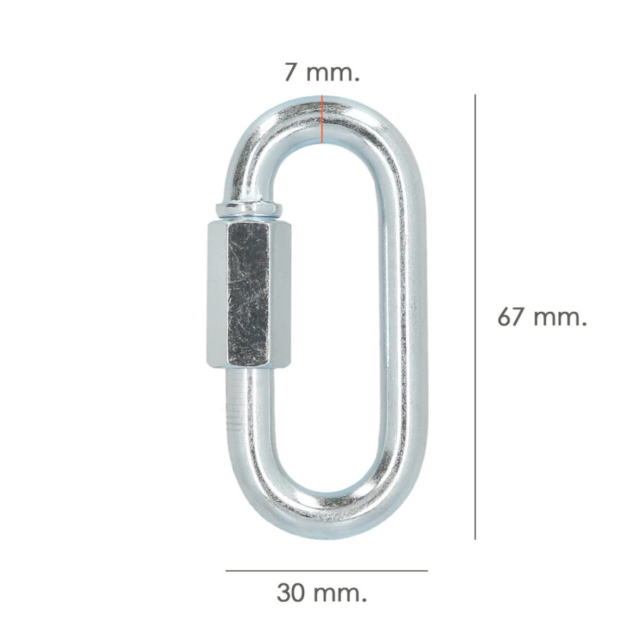 Enganche Rapido Cadena 7,0 mm.