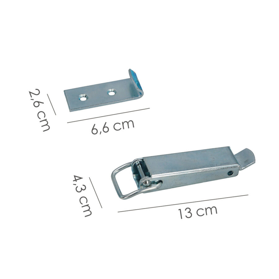 Cierre Caja Con Enganche Plano 120 mm. (Caja 25 unidades)