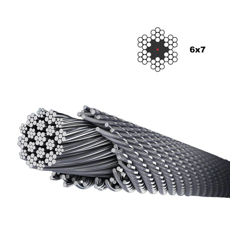 Cable Galvanizado 3 mm. (Rollo 25 Metros) No Elevacion