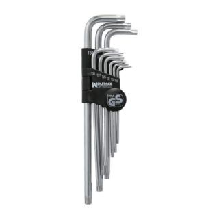 Juego Llaves Torx "L" 9 Piezas Largo Inviolable