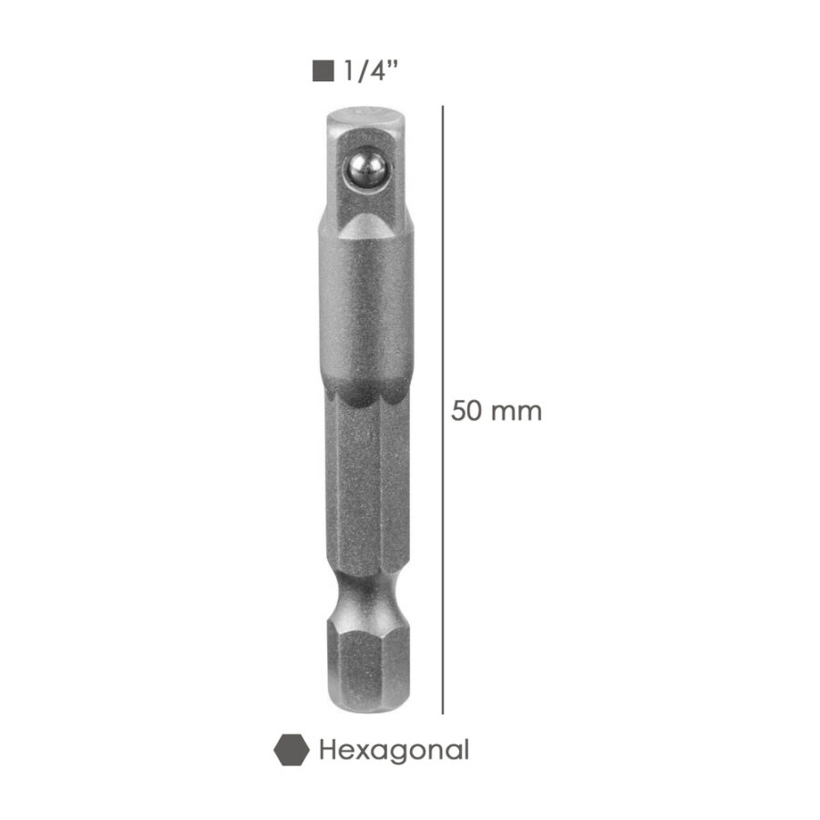 Adaptador Para Llaves De Vasos De 1/4"