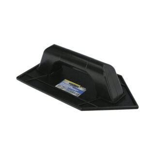 Talocha Plastico Punta Mango Redondo 26 x 14 cm. Negro Con Alveolos