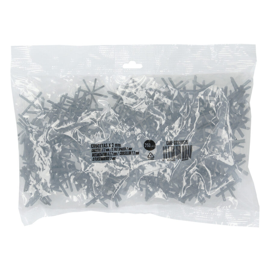 Crucetas Wolfpack Cruz 2 mm (Bolsa 250 Piezas)