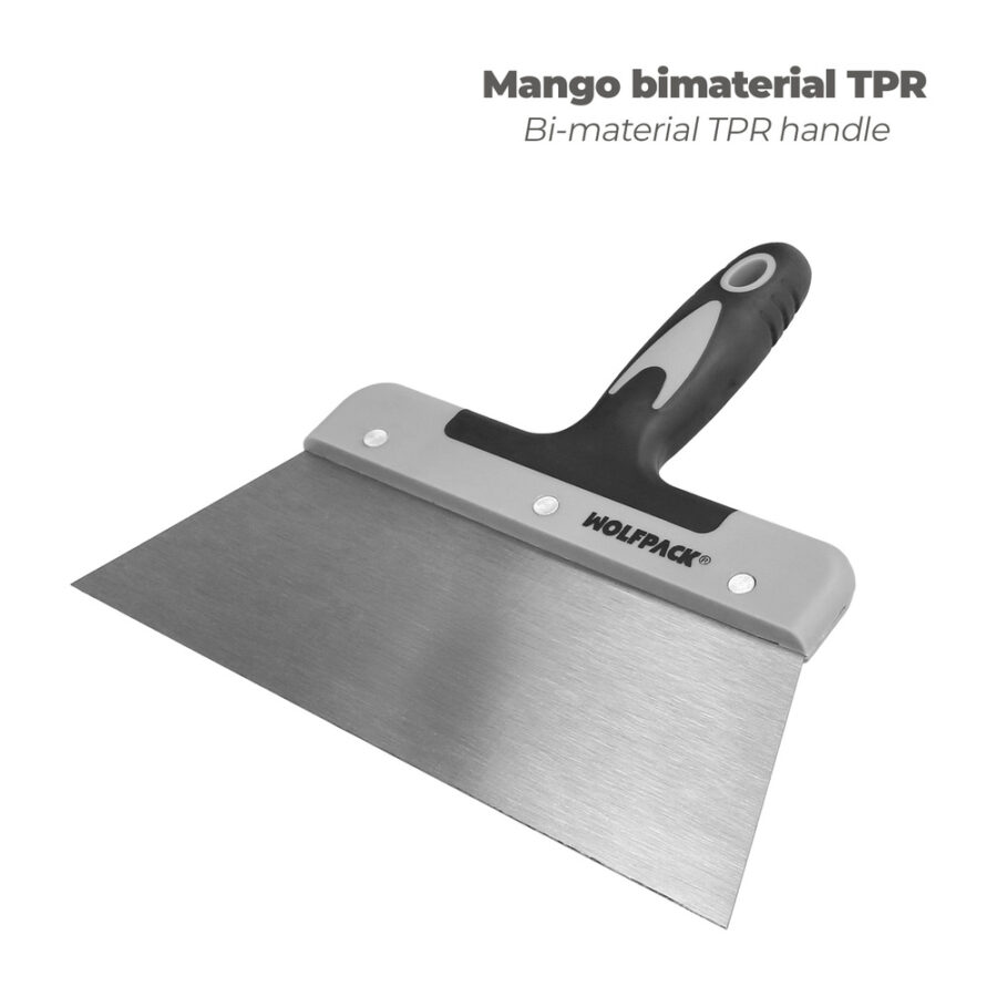 Espatula Acero 250 mm. Mango TPR