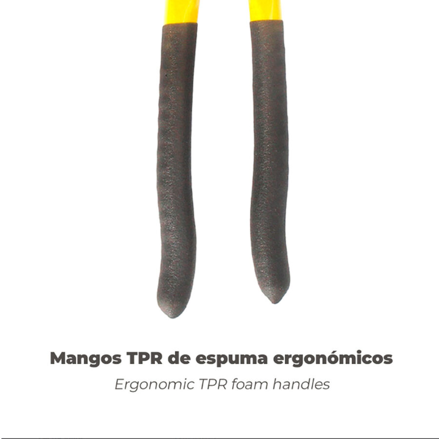 Tenazas Apertura Múltiple Negra 300 mm. Mangos Plastificados DIN 8976. Pico De Loro, Alicates Extensibles, Tenazas Fontanero