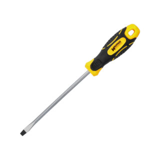 Destornillador Bimaterial Boca Estampada 4x100 mm.