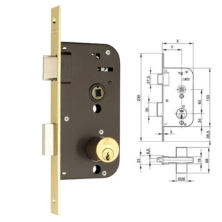 Cerradura Yale 45-hl/ 80