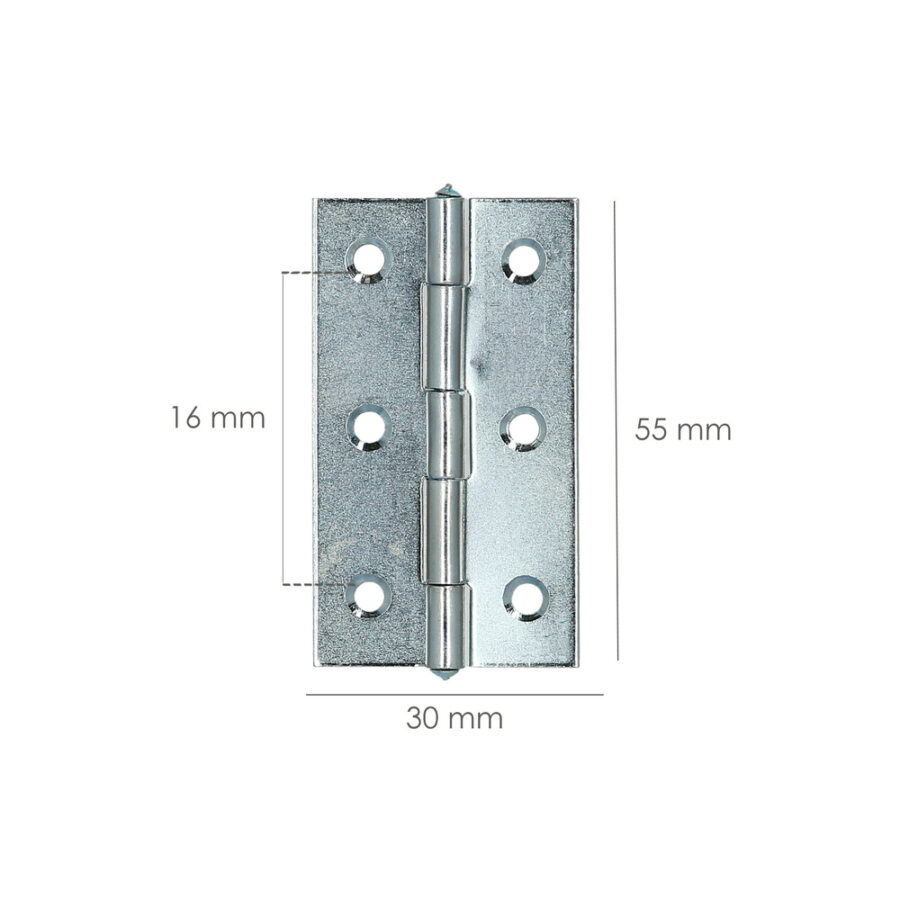Bisagra 5005 Zincada 2- 1/4"