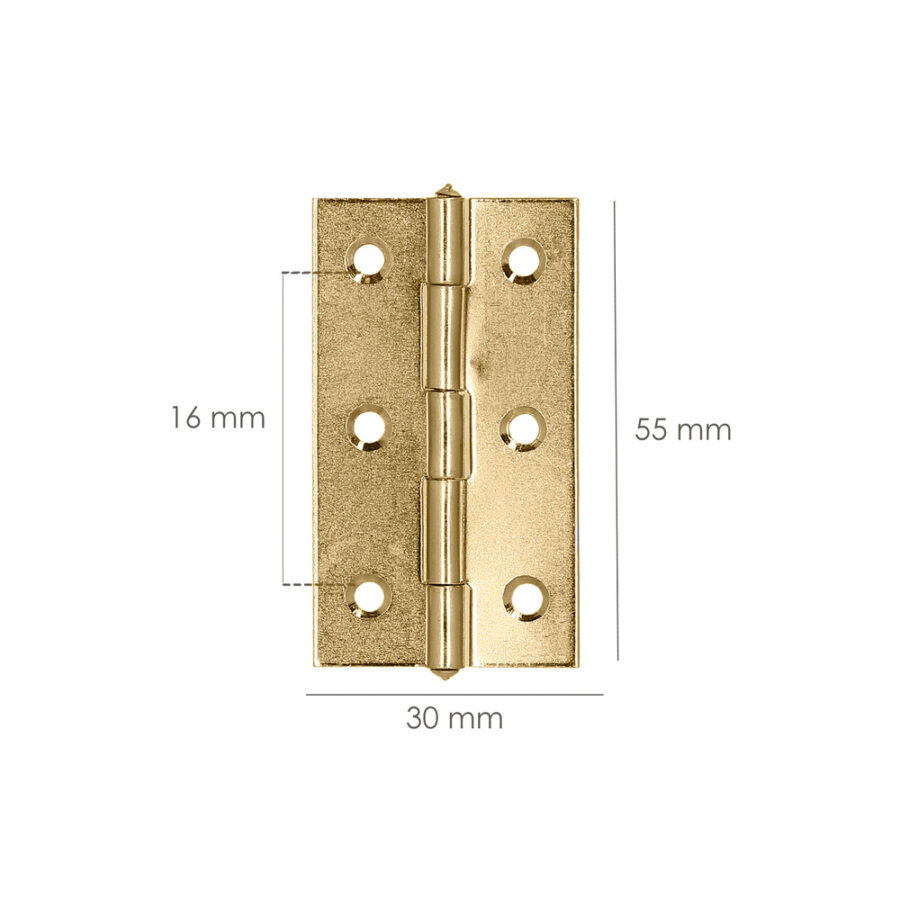 Bisagra 5005 Latonada 2- 1/4"