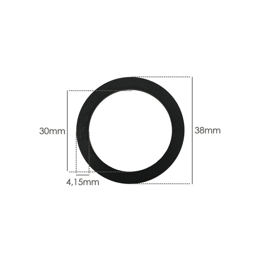 Junta Plana Ancha 1 1/4" 28,5 x 37,5 x 2,5 Mm Bolsa 100 Unidades