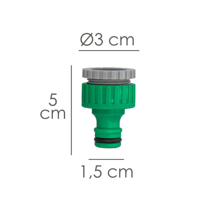 Adaptador Manguera Plastico 3/4 - 1/2" Hembra Granel