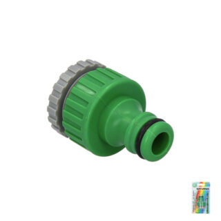 Adaptador Manguera Plastico 3/4-1/2" Hemba Blister