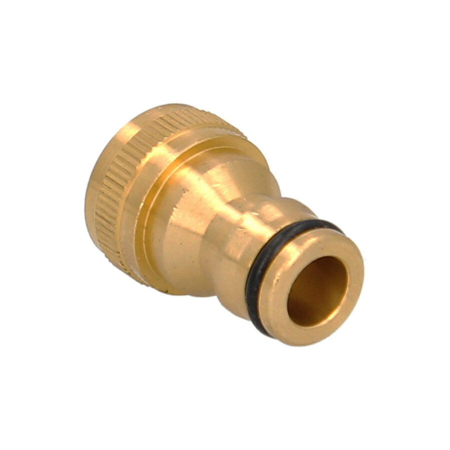 Adaptador Manguera Laton 1/2" Hembra, Adaptador Grifo, Conector Grifo A Conector Rapido