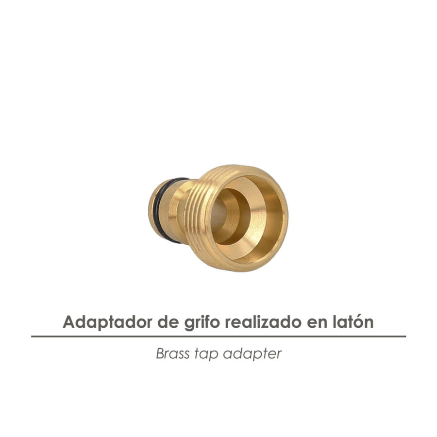 Adaptador Manguera Laton 3/4" macho