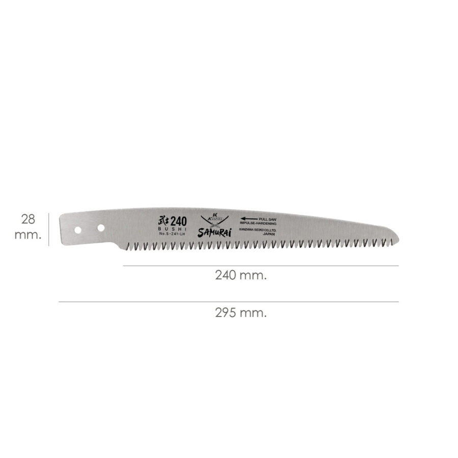 Hoja Recambio Serrucho Samurai JS 240 mm.