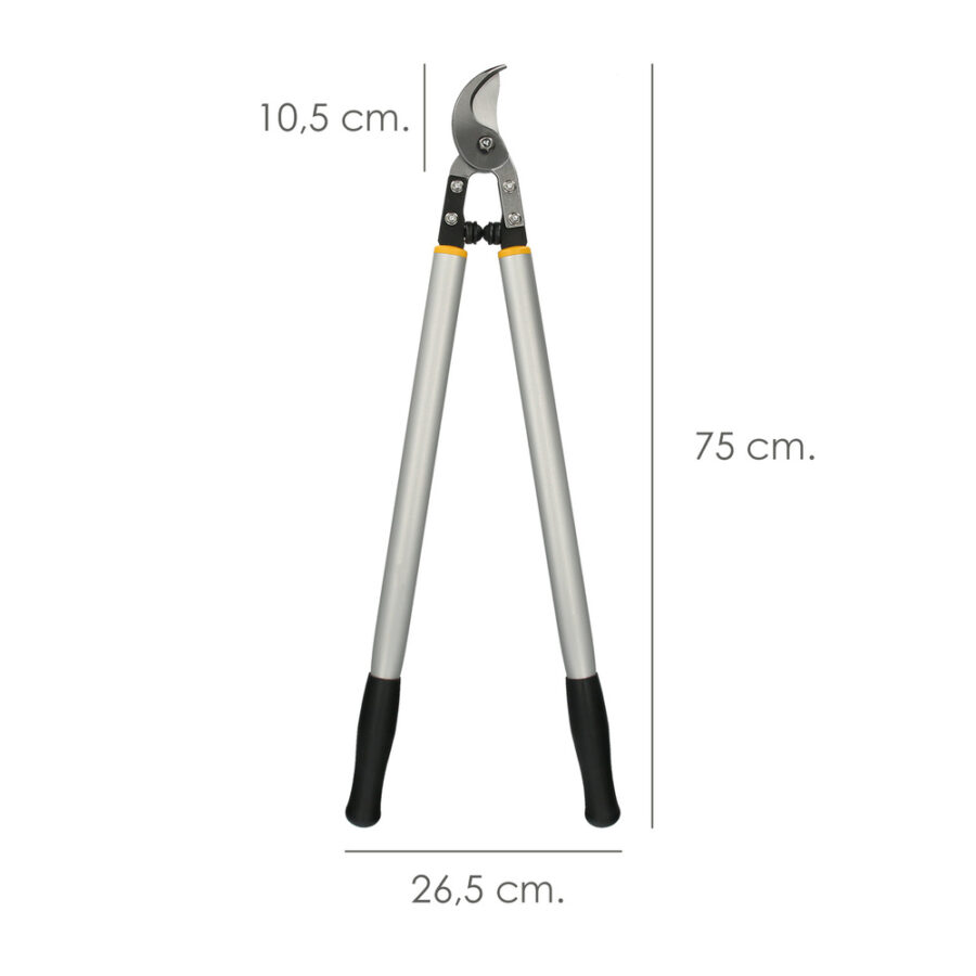 Tijeras Podar 2 Manos Profesional Forja y Alumnio 75 cm.