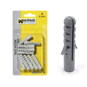 Taco Nylon 5 mm. (50 Piezas)