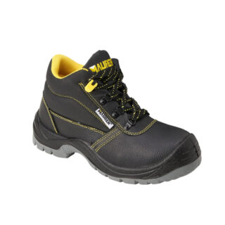 Botas Seguridad Maurer S3 Modelo Capua Antideslizante Con Suela y Puntera Antiperforación y Resistencia A Hidrocarburos Nº 46. (Par)