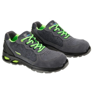 Zapatos Seguridad Maurer S1 Modelo Arlaz Antideslizante con Suela Composite y Resistencia a los Hidrocarburos. Talla 42.