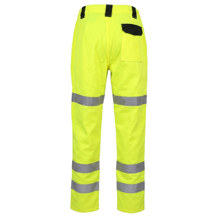 Pantalon Alta Visibilidad Talla XXL Pantalon Trabajo Alta Visibilidad Con Banda Reflectora