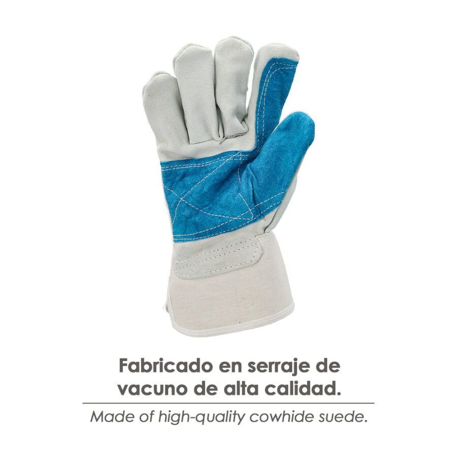 Guantes Americano Serraje Palma Reforzada (Par)