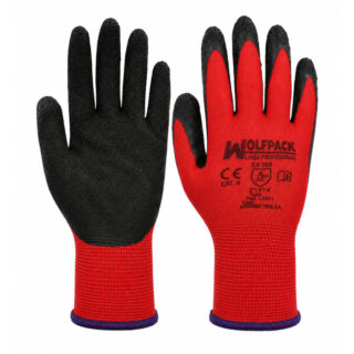 Guantes Latex / Nylon Gripflex Talla 11" (Par)