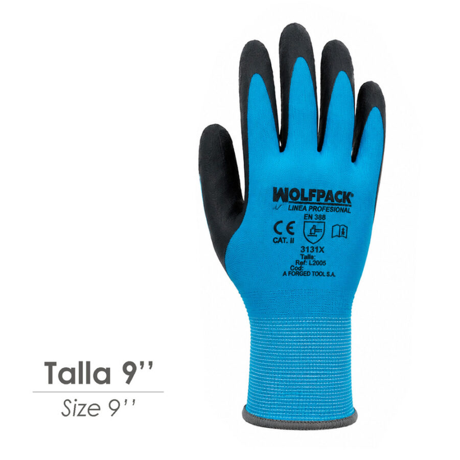 Guante Latex Foam Impermeable 9" (Par)