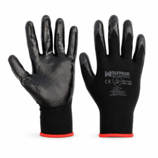 Guantes Nitrilo / Poliester Impregnado 11" (Par)
