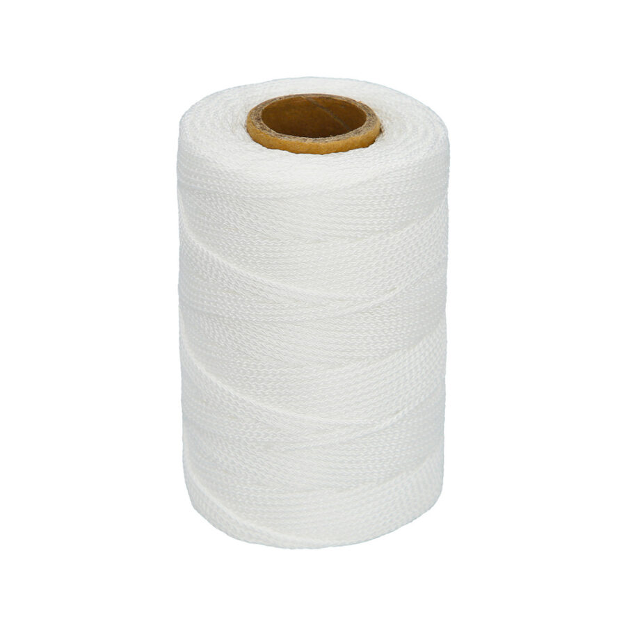 Cuerda Trencilla Polipropileno Blanco (Bobina 100 Metros)
