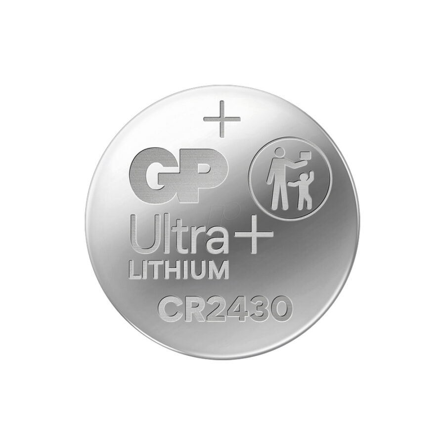 Pila Boton Litio CR2430 (Blister 5 Pilas)