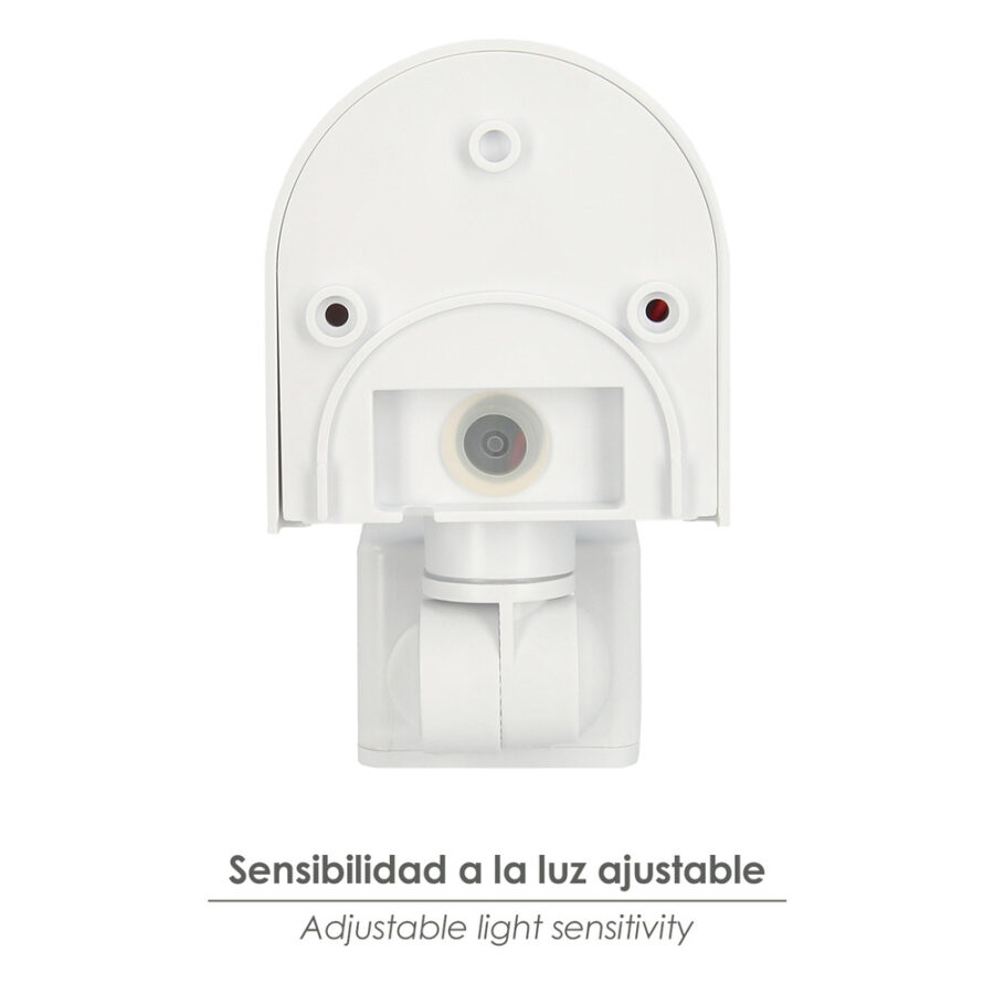 Detector De Presencia Crepuscular Regulable